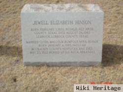 Jewell Elizabeth Hinson Gilbert