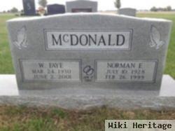 Norman E Mcdonald