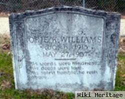 Orie K. Williams