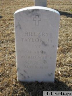 Pvt Hillary Taylor, Jr