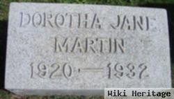 Dorotha Jane Martin