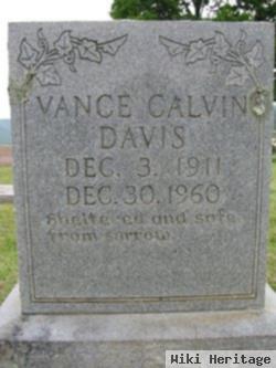 Vance Calvin Davis