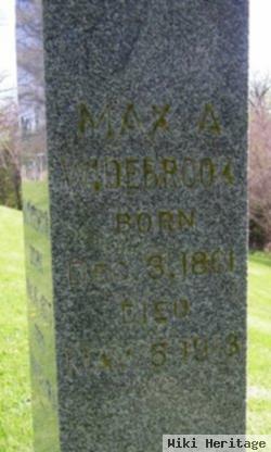 Max Albert Widebrook