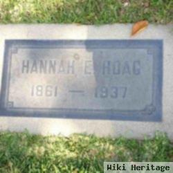 Hannah E Hoag