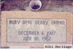 Ruby Ople Durant Orman/derby