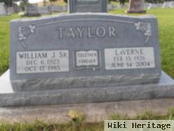 William J Taylor, Sr