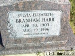 Sylvia Elizabeth Branham Harr