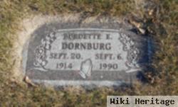 Burdette Ernest Dornburg