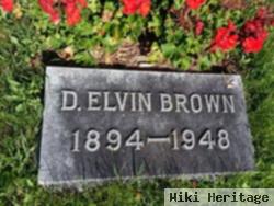 D Elvin Brown