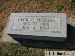 Cecil G Morgan