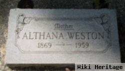 Althana J Bedell Weston