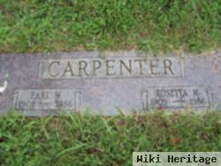 Rosetta M. Carpenter