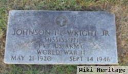 Pvt Johnson I L Wright, Jr