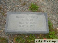 Mattie L. Yancey Hilliard