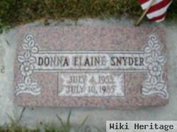 Donna Elaine Corbett Snyder