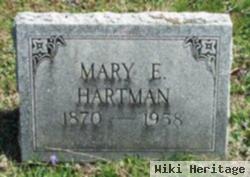 Mary E Hartman