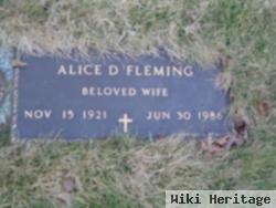 Alice D. Fleming