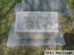 Walter Presley Saxton