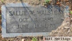 Sallie Woodard Walston