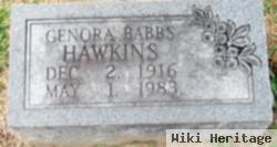 Genora Holland Babbs Hawkins