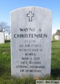 Wayne A Christensen