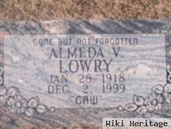 Almeda Victoria "gaw" Holt Lowry