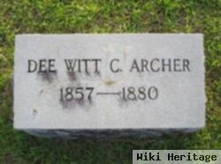 Dee Witt C Archer