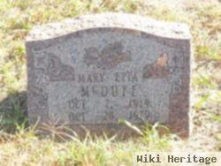 Mary Etta Mcduff