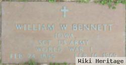 Sgt William W Bennett