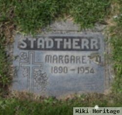 Margaret V Stadtherr