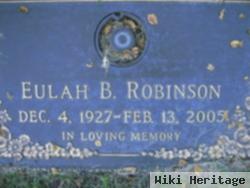 Eulah B Robinson