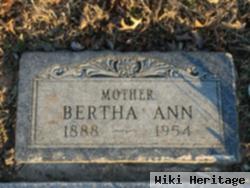 Bertha Ann Carpenter Wills