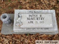 Patsy R. "pat" Ballor Mcmurtry
