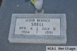 Leota Bernice Snell