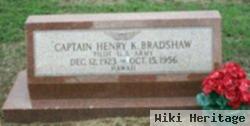 Capt Henry K Bradshaw