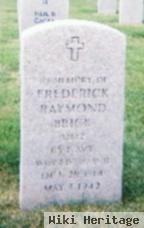 Frederick Raymond Brick