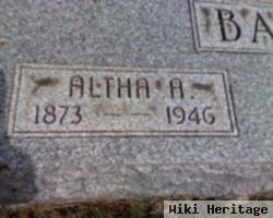 Altha Arizona Holloway Bates