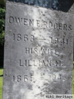 Owen E Rogers