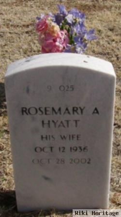 Rosemary A Hyatt