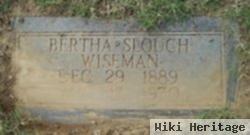 Bertha Slough Wiseman