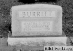 Martha Louise Stockmaster Burritt