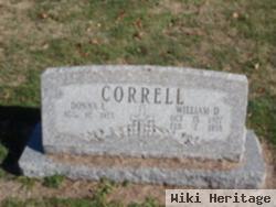 William D Correll