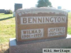 Jepthy Bennington