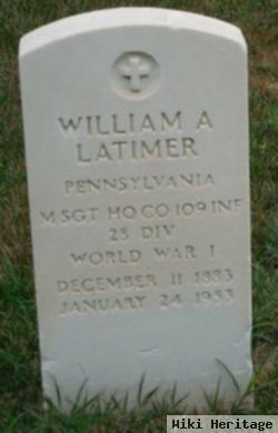 William A. Latimer