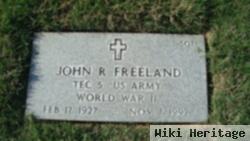 John R Freeland