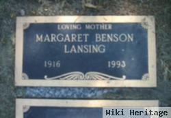 Margaret Lansing