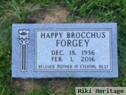 Martha "happy" Brocchus Forgey