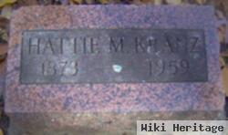 Hattie M Kline Kranz