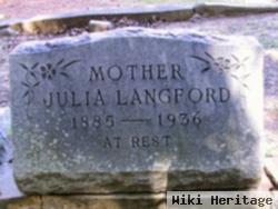 Julie E "julia" Flowers Langford