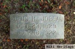 Rufus H. Jordan